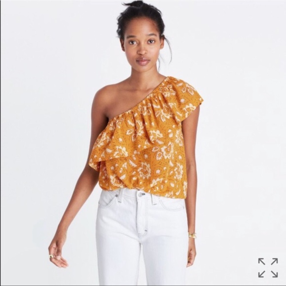 Madewell one-shoulder top